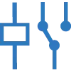 NC NO COM relay device control 12V 24V 48V 230V Vutlan_icon