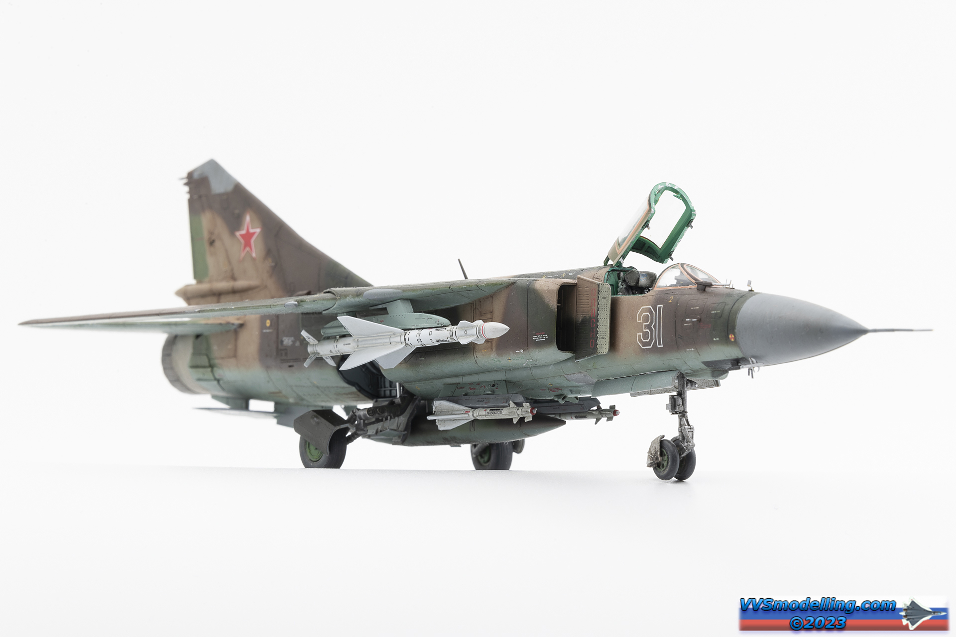 MiG-23MLA 'Flogger-G' – VVS modelling