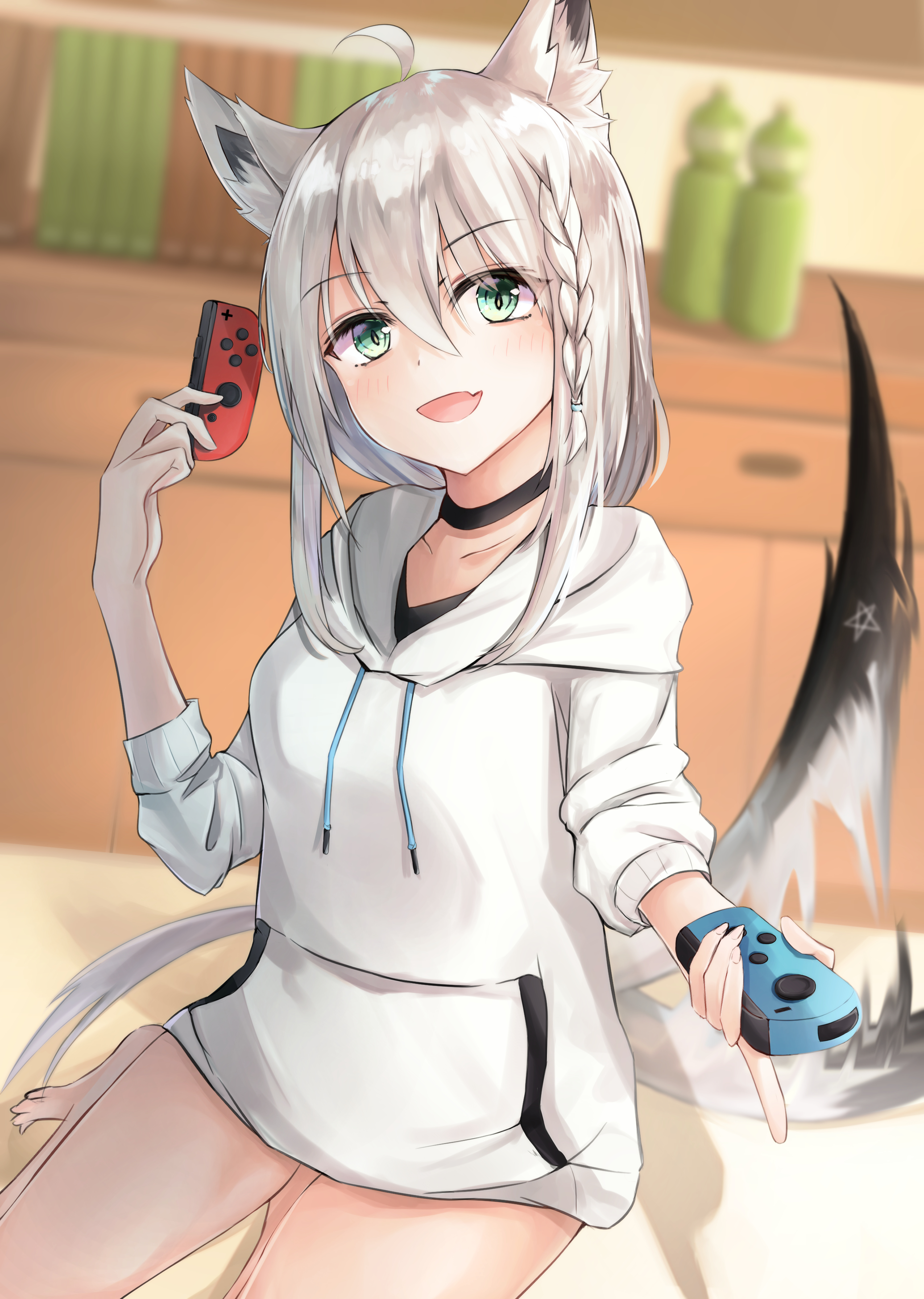 Vtuber · anime · hololive · virtual youtuber . anime, anime girls, digital art, artwork, portrait display, vertical
