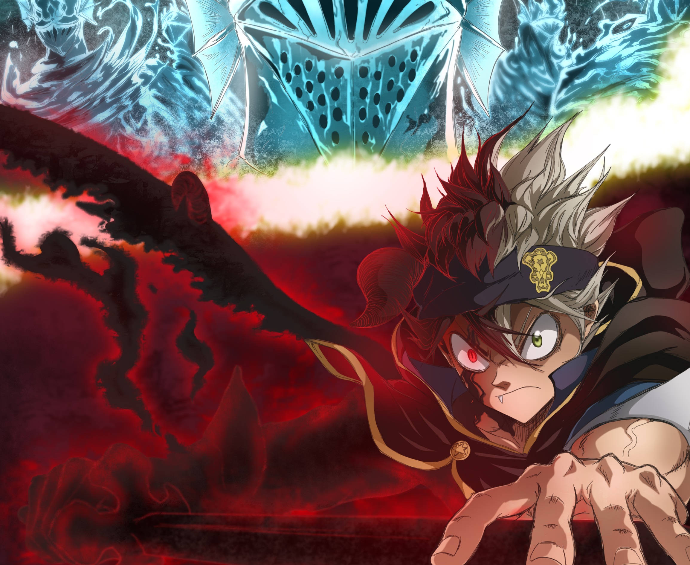 black clover, anime, anime boys, asta 2308x1890 on manga black clover wallpapers
