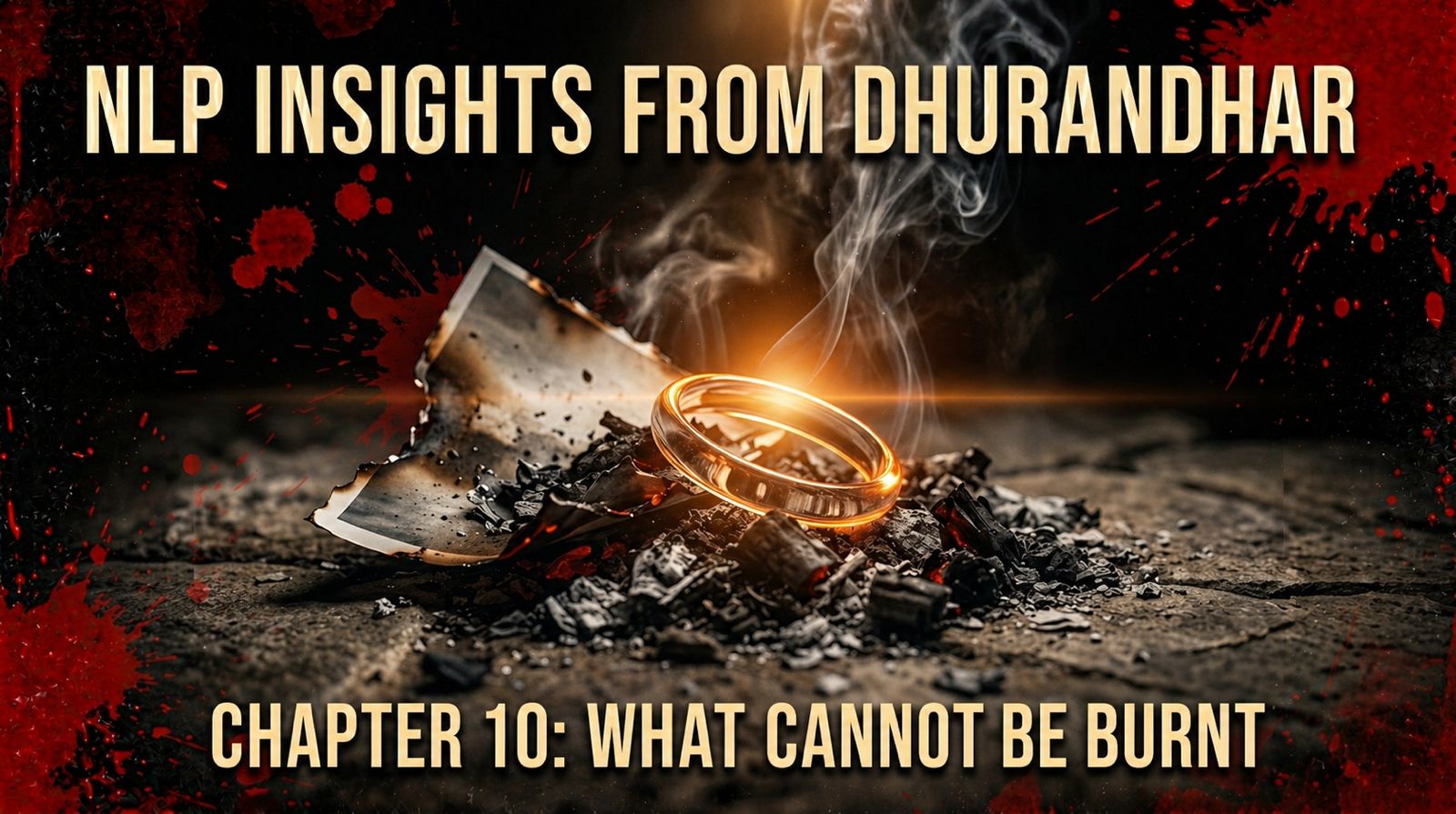 "Picture dekh liya. Kuch seekh bhi liya." Today, the Dhurandhar arc closes. Chapter 10. The finale. What Cannot Be Burnt. And on 20th May 2026, the conversation continues with a free 90-minute masterclass: The Difference That Makes The Difference.