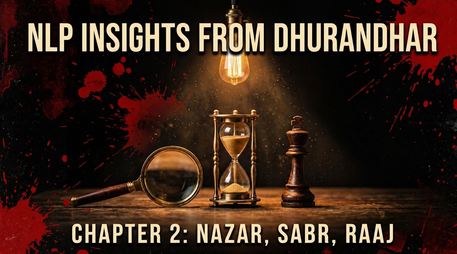 Nazar, Sabr, Raaj: NLP Insights from Dhurandhar (Chapter 2)