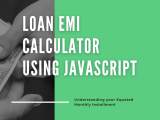 Loan Calculator Javascript Source Code At Jennifer Vidal Blog
