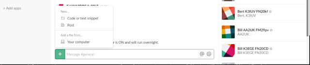 Slack Add to Message