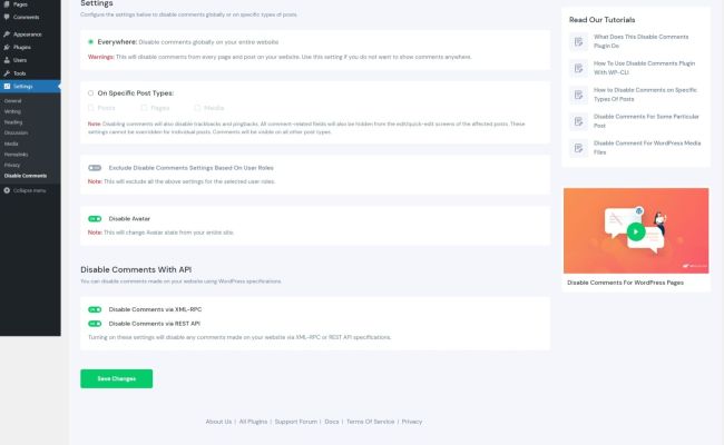 How To Completely Disable Comments In WordPress