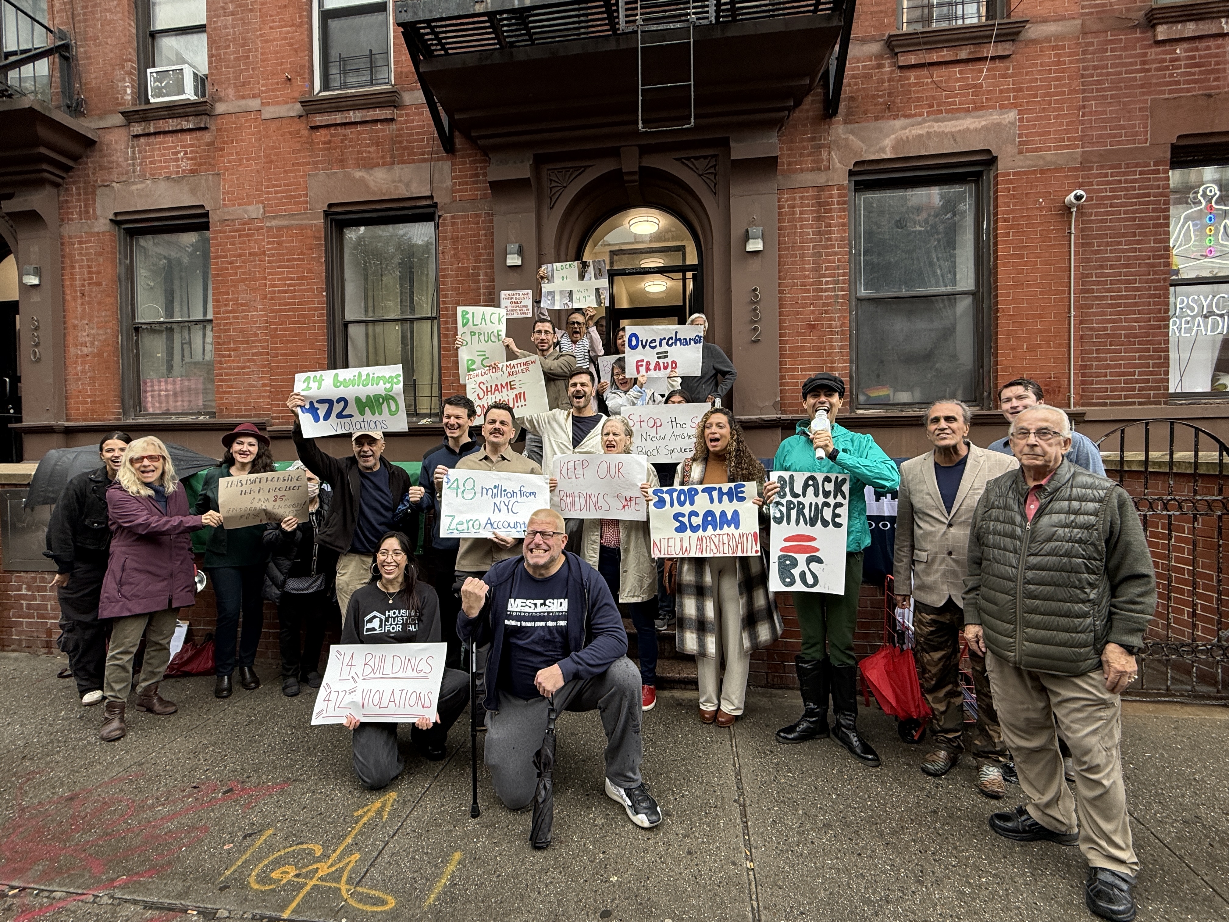 This Block Should Shine” — W49th Street Tenants Demand Action from