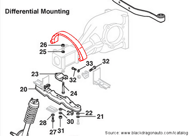 Differential Restraining Strap, Datsun 240Z, WoodWorkerB