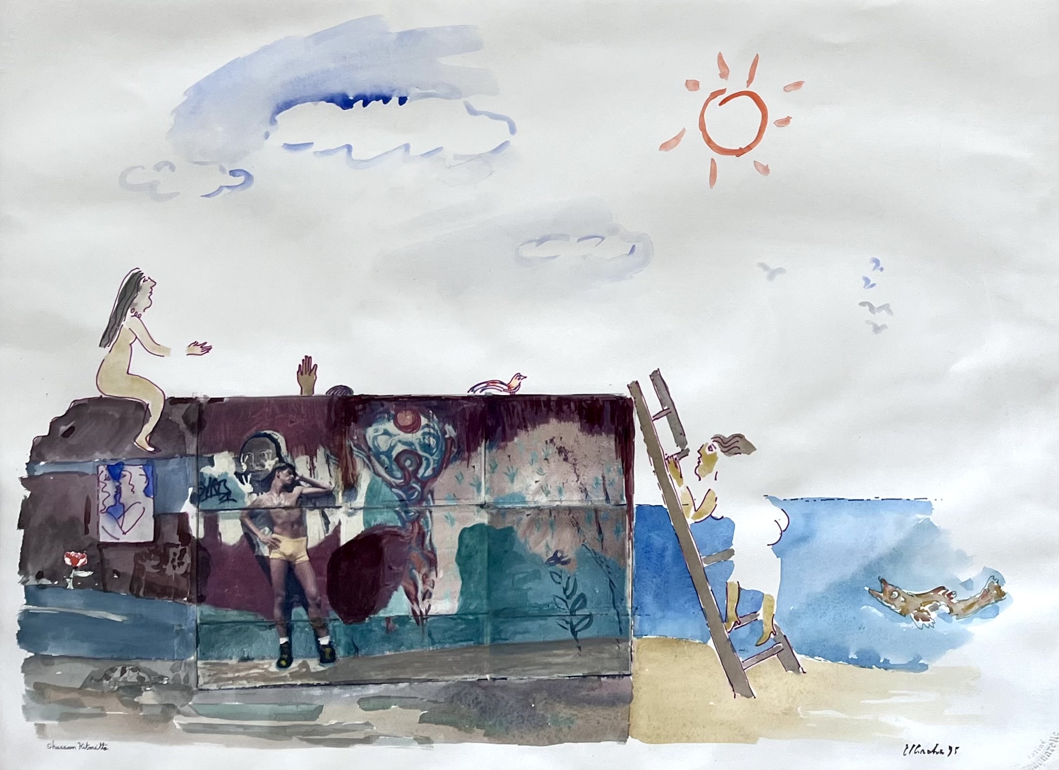 Lot #27 — Amine El Bacha — Venice Beach CA — 1995