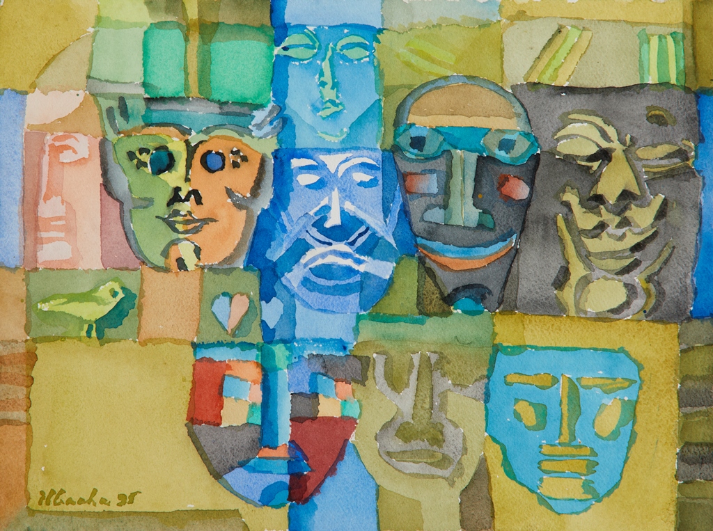 Amine El Bacha — Faces — 1995