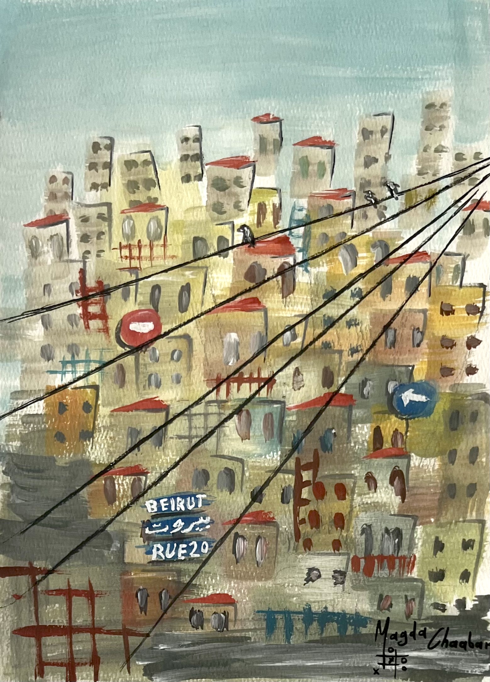Lot #140 — Magda Chaaban — Beirut