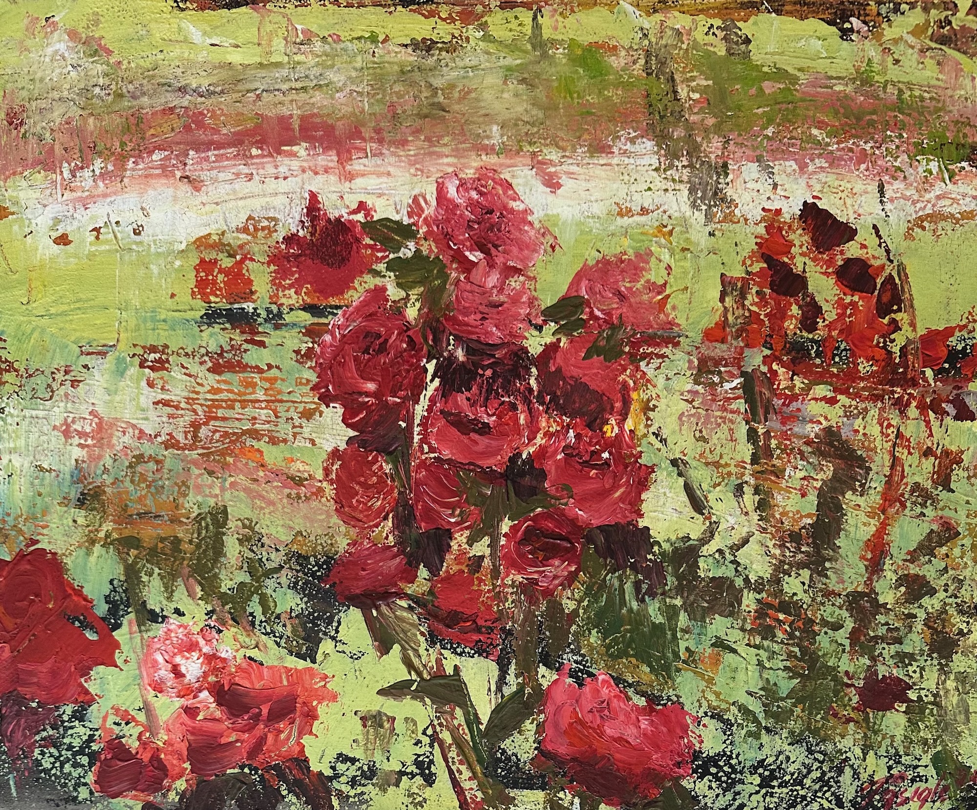 Pascale Massoud — Red Roses — 2022