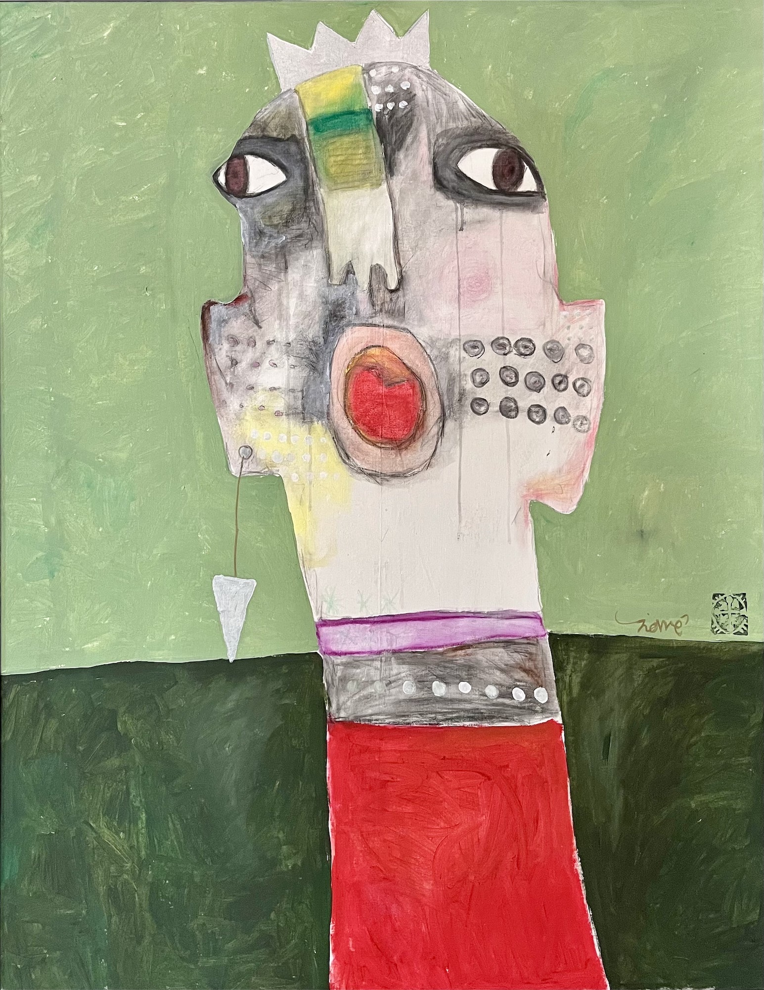 Akram Zave — Untitled