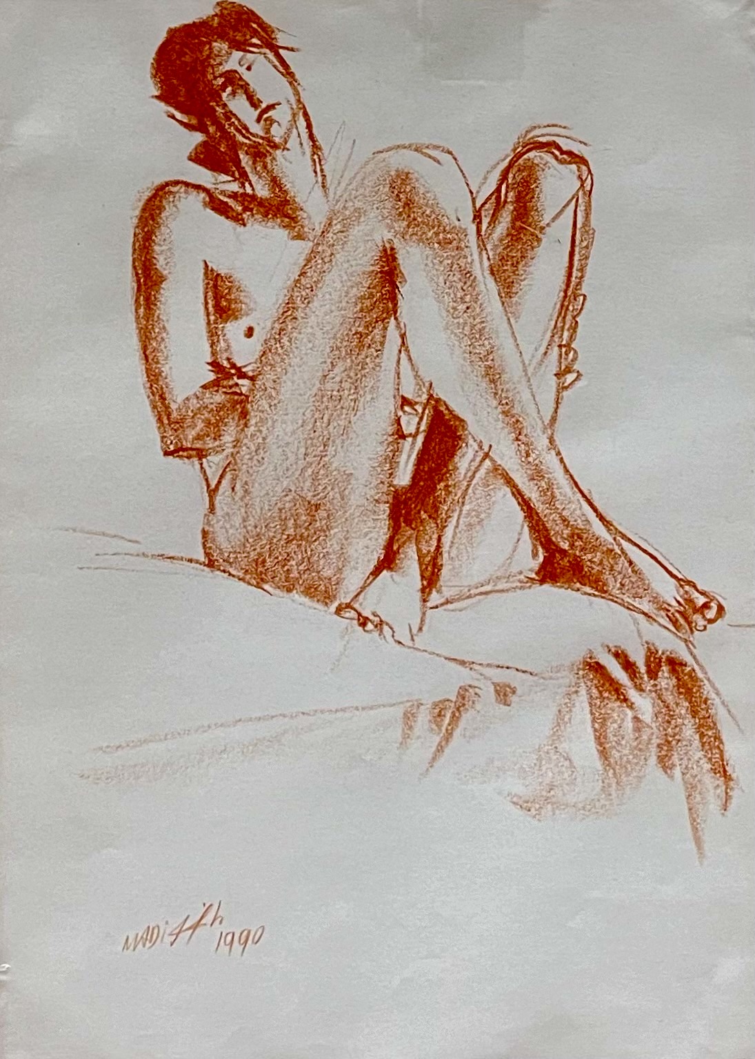 Hussein Madi — Untitled — 1990