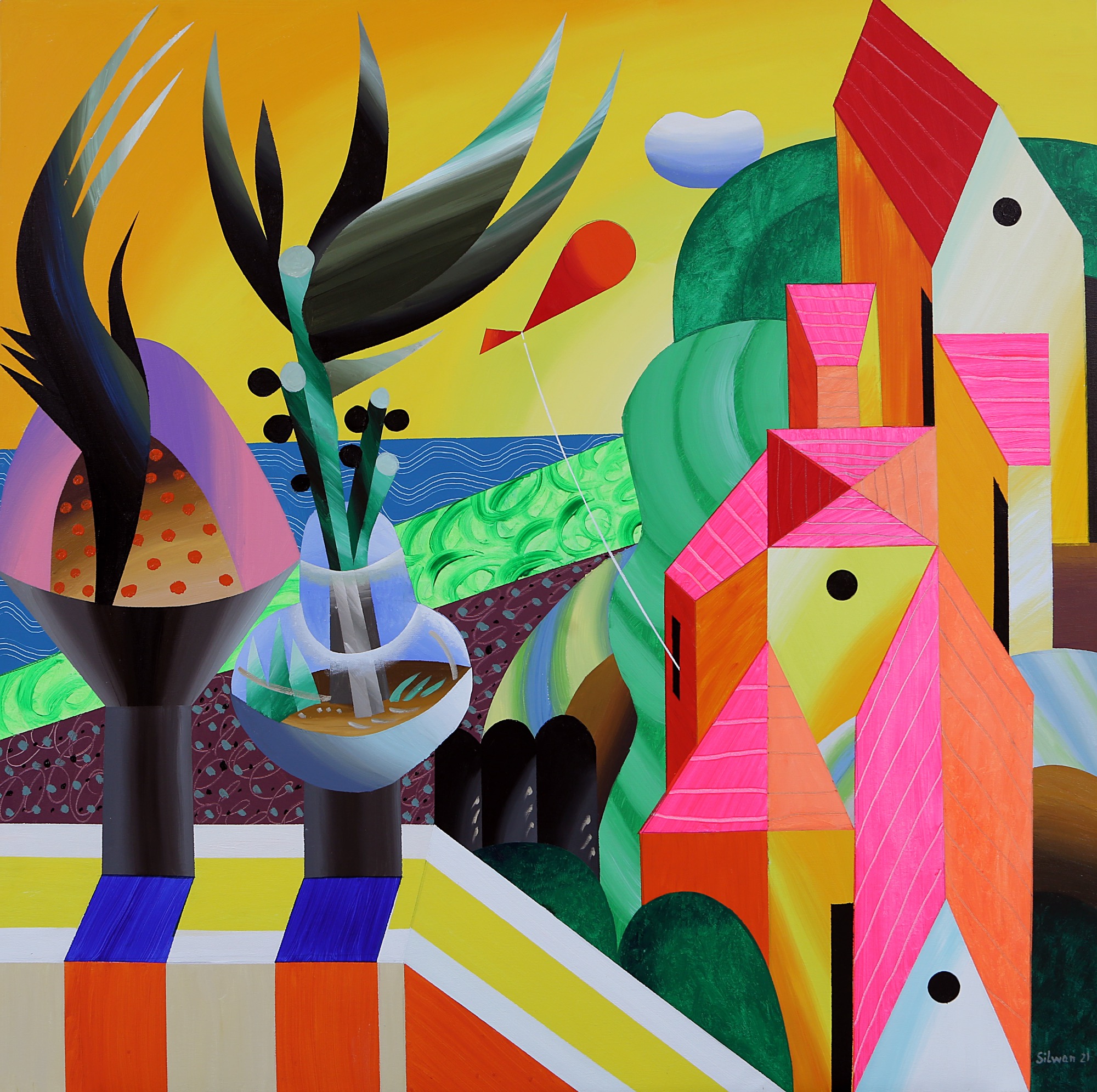 Silwan Ibrahim — The Red Balloon — 2021