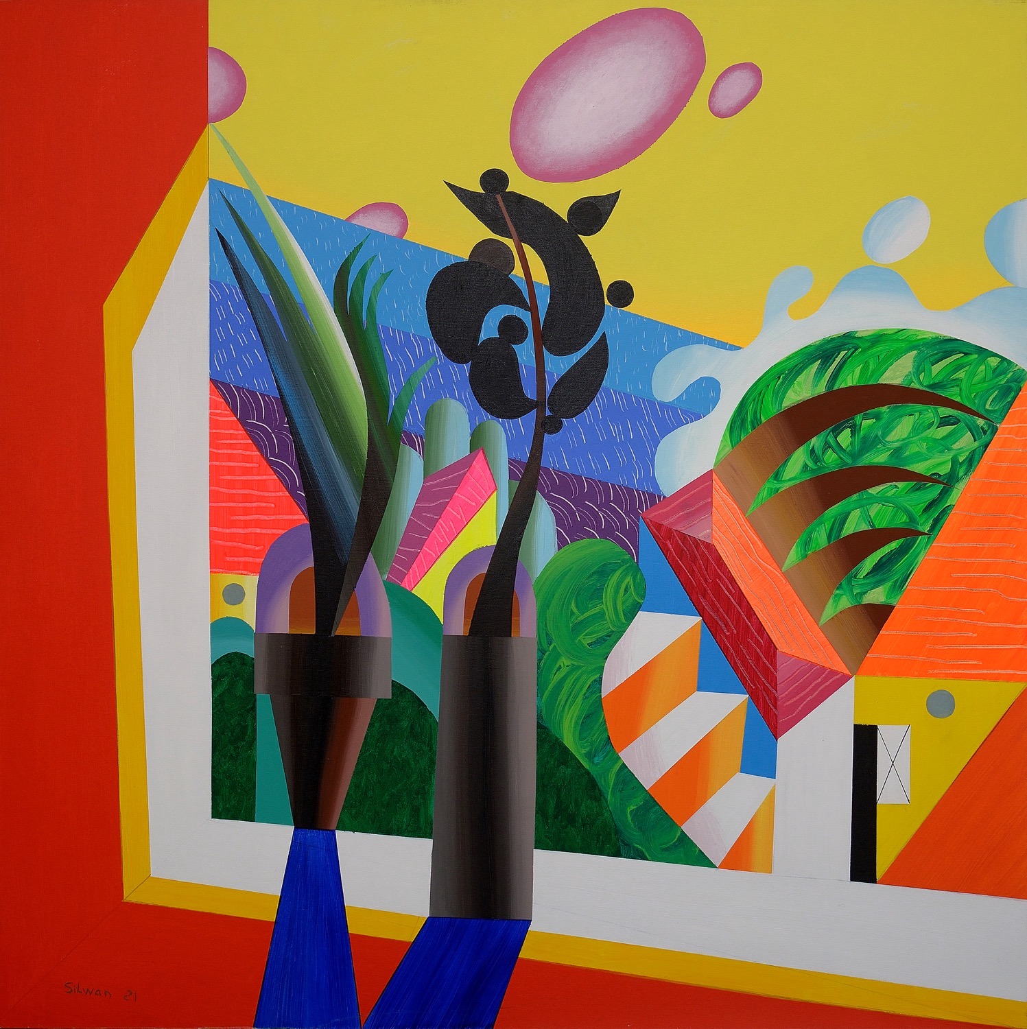 Silwan Ibrahim — Pink Summer Cloud — 2021