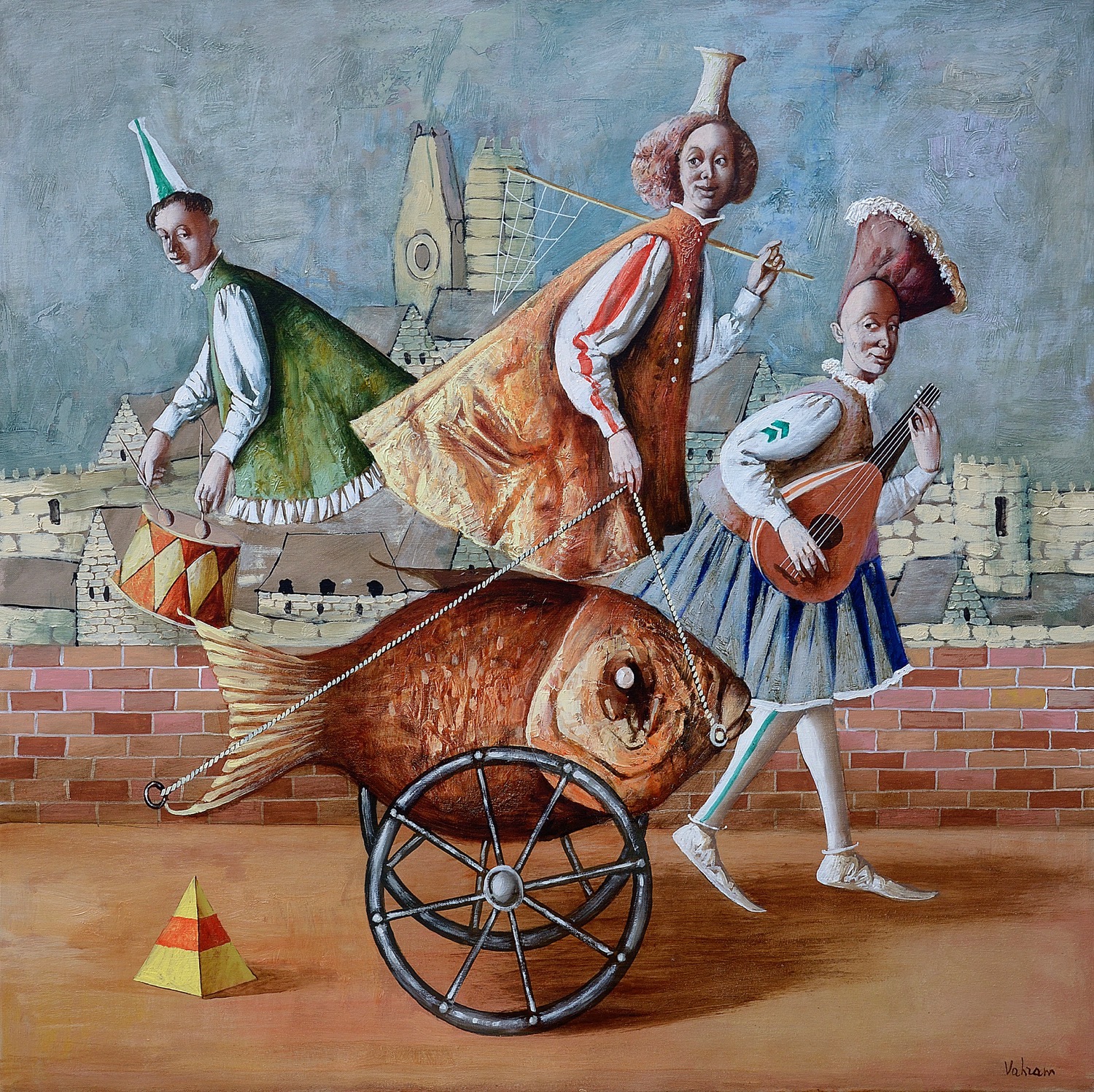 Vahram davtian — Actors from middle ages