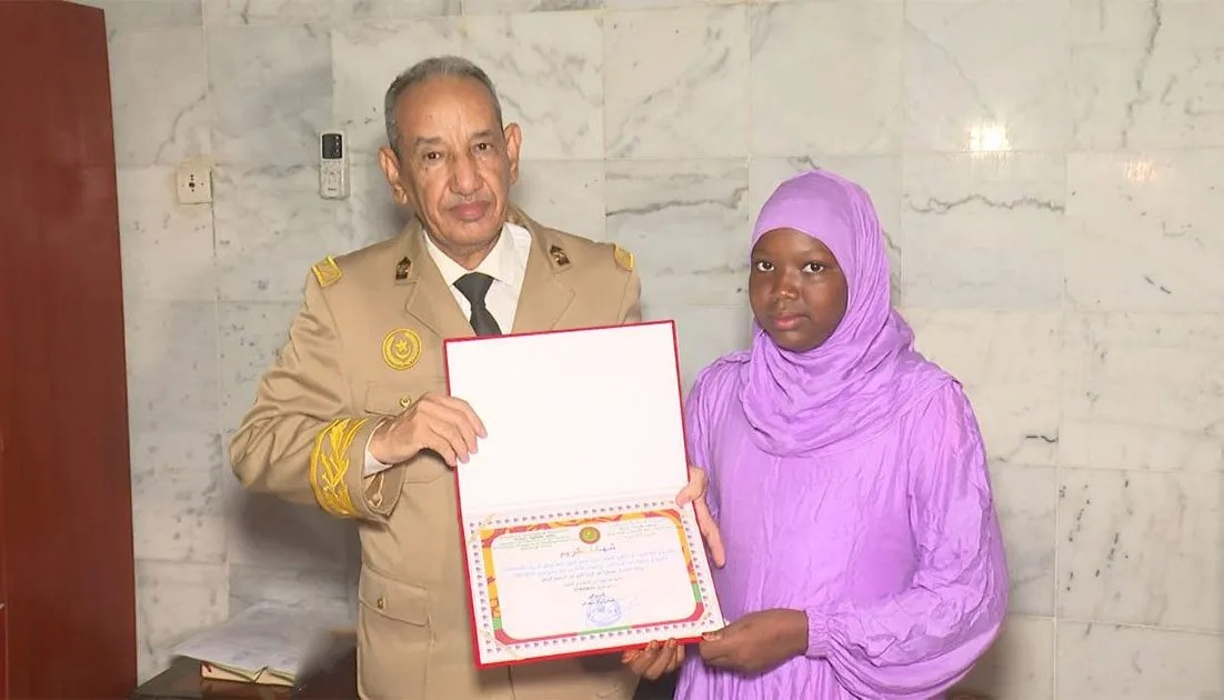 والي الترارزة يكرم المتصدرة وطنيا في مسابقة الامتياز