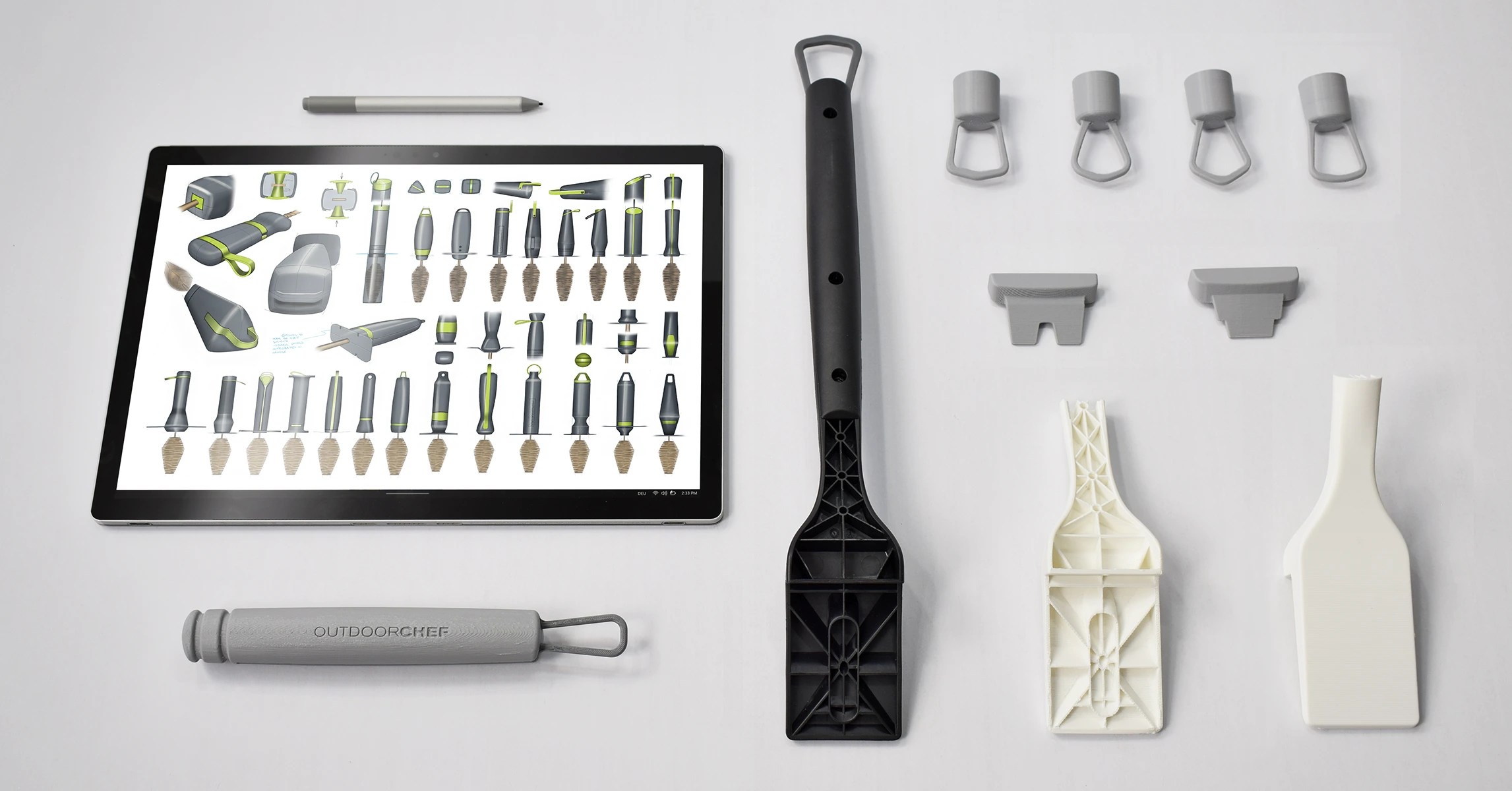 Process Impression of Cleaning Tools