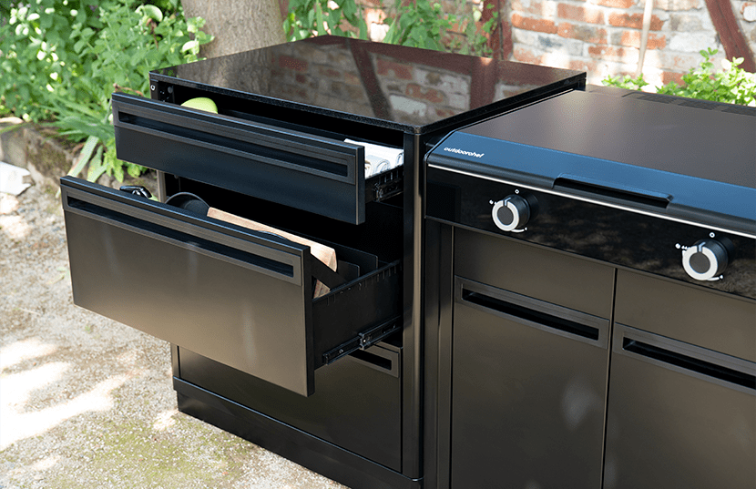 Outdoorchef, HEAT Storage Trolley with open Drawers