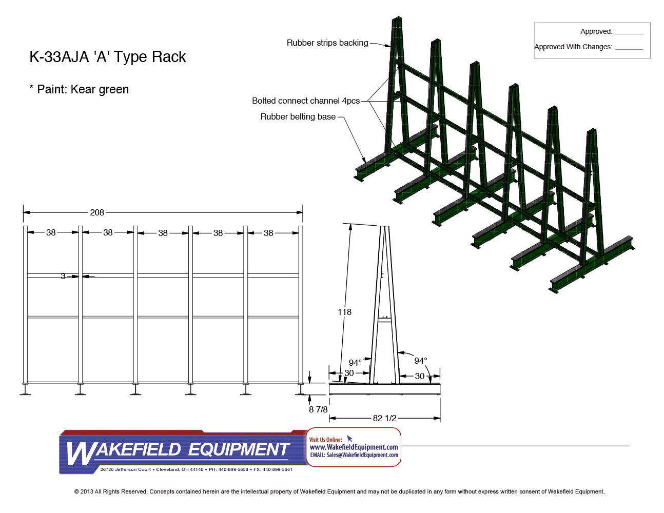 Glass Storage Racks Wakefield Equipment