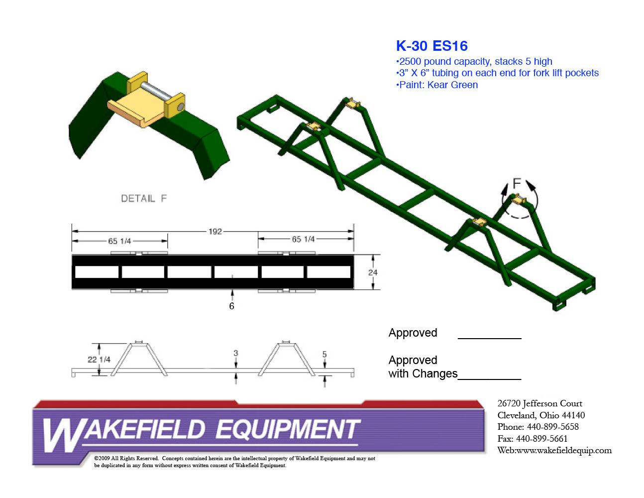Collapsible Extrusion Shipping Racks - Wakefield Equipment