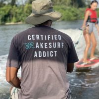 Wakemusters Certified Wakesurf Addict Tee