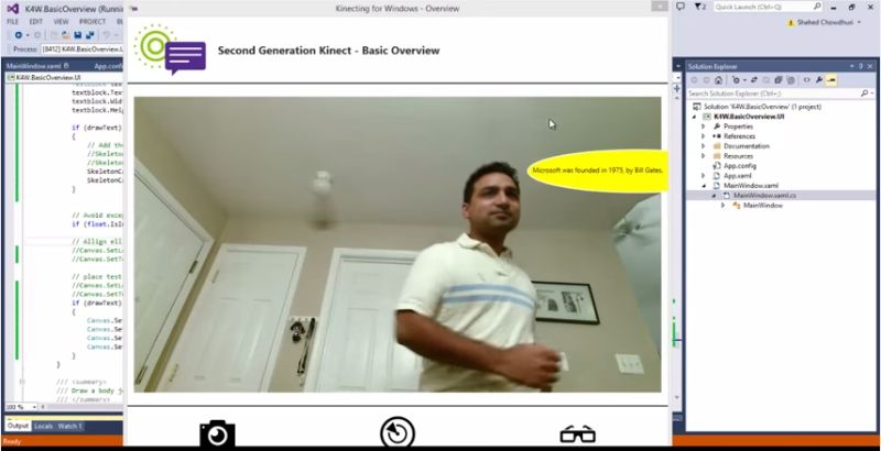 Kinect V2 Speech Bubbles Enhanced Wake Up And Code - Retina Abstract Designs for Desktop