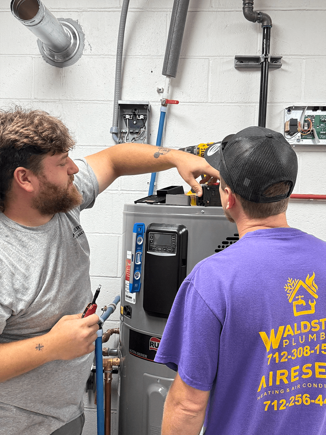tech training water heaters