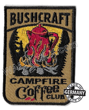 U-Sky Lagerfeuer Aufnäher Set – 3 Stück Bestickte Patches Für Outdoor-Ausrüstung
