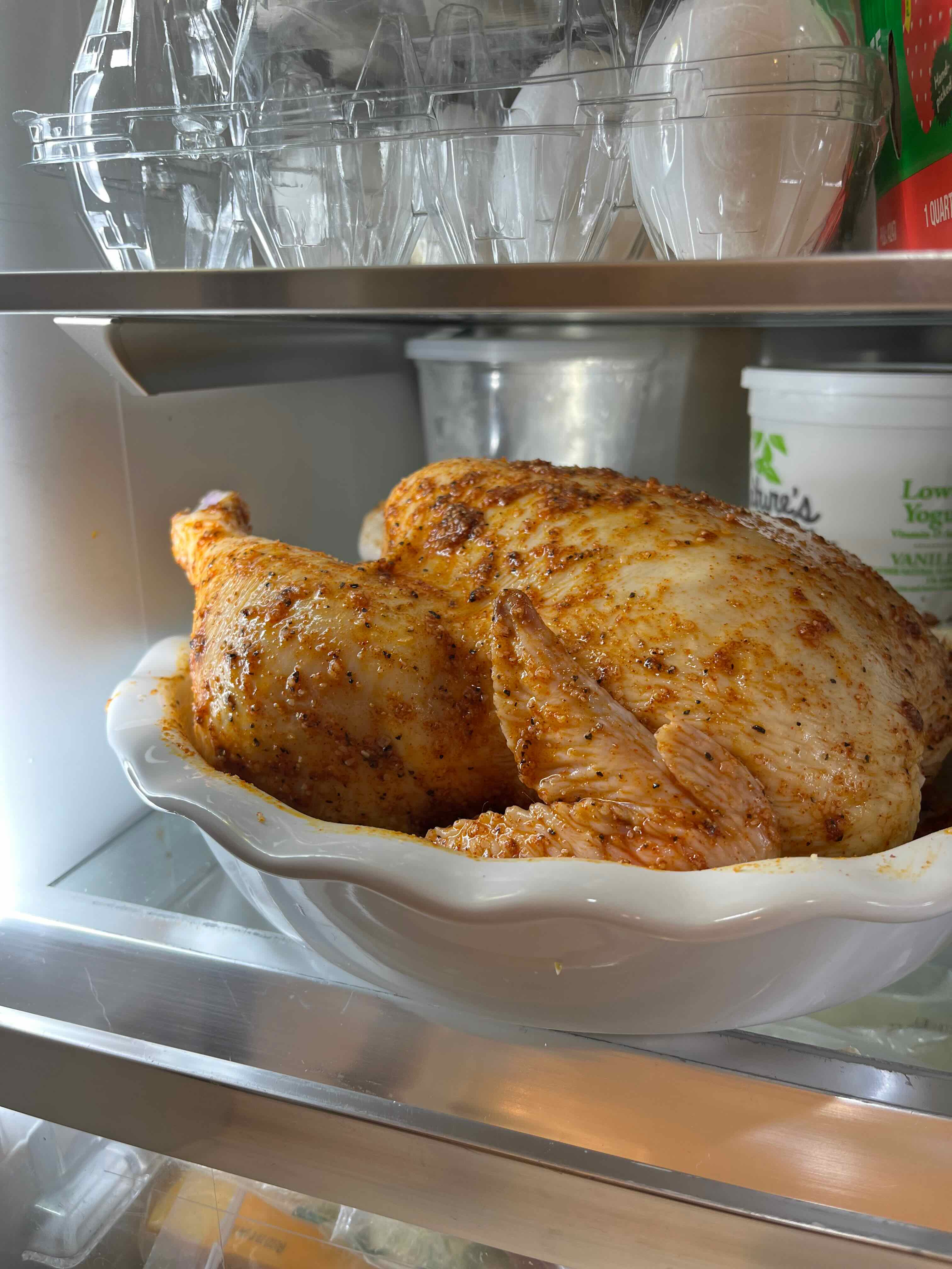 skillet roast chicken with paprika and caramelized onions