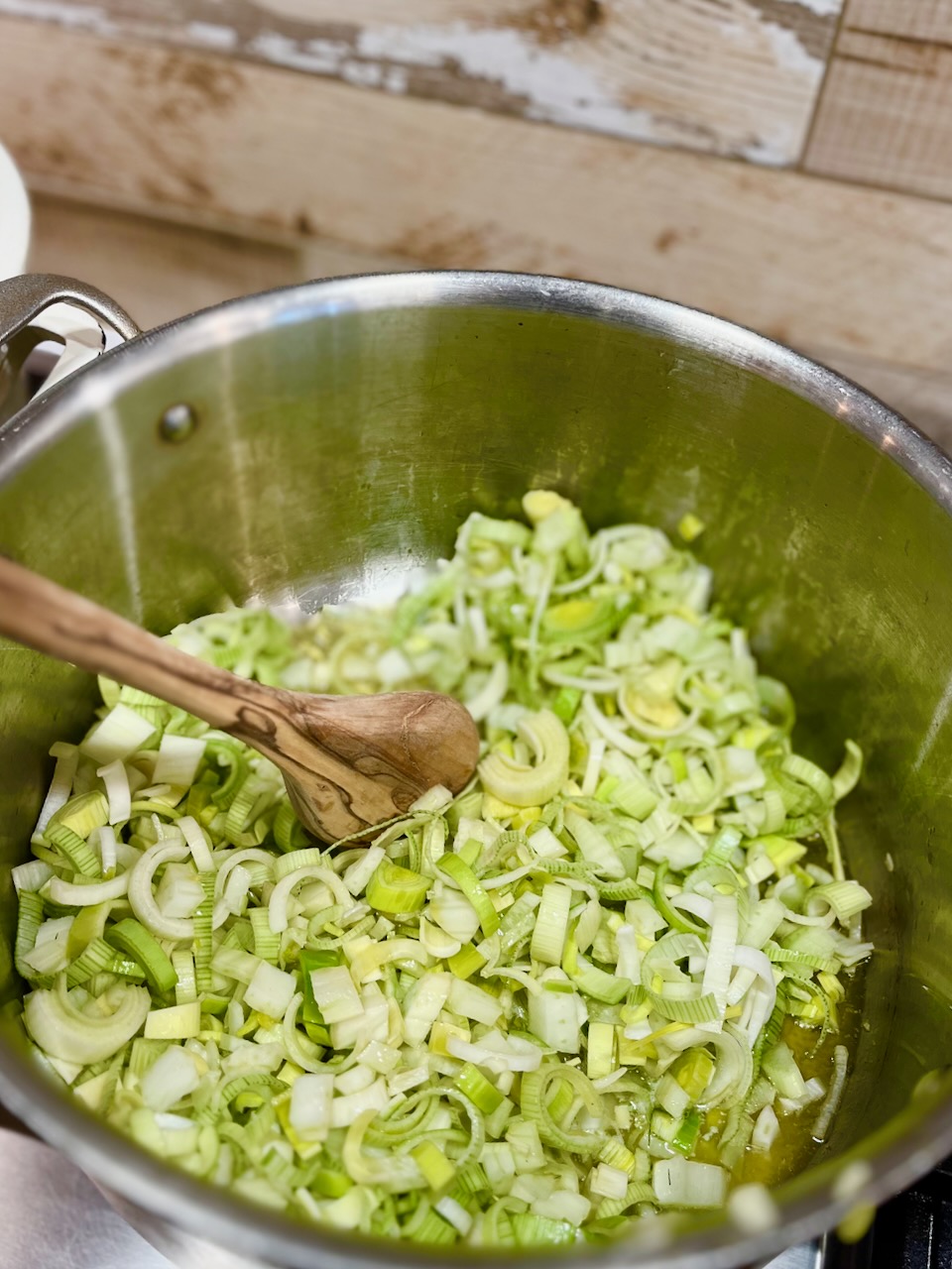 spring green risotto