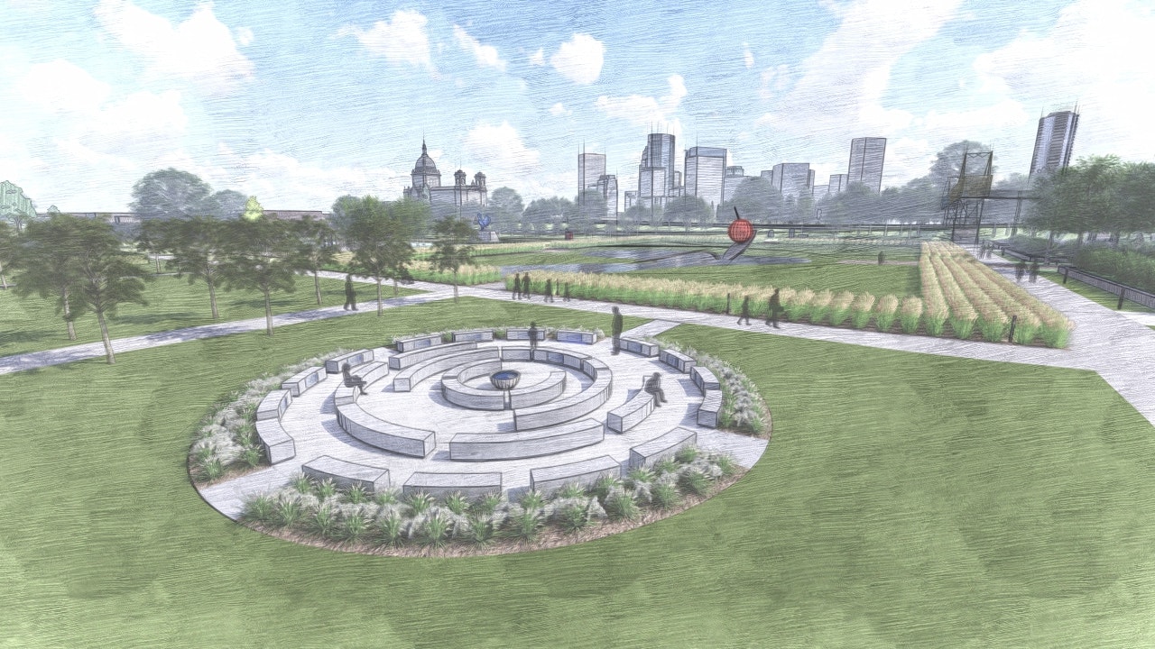 Admission to the art center is free. Okciyapi Help Each Other Angela Two Stars Commission For The Minneapolis Sculpture Garden To Be Unveiled To The Public On October 9 2021