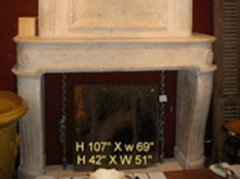Antique Louis Xiv Fireplaces Mantels Ç 17th Century Mantels In Stone