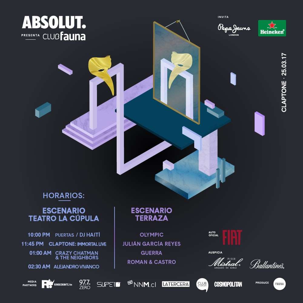 Claptone 'Immortal Live' en el Teatro La Cúpula de Santiago de Chile en