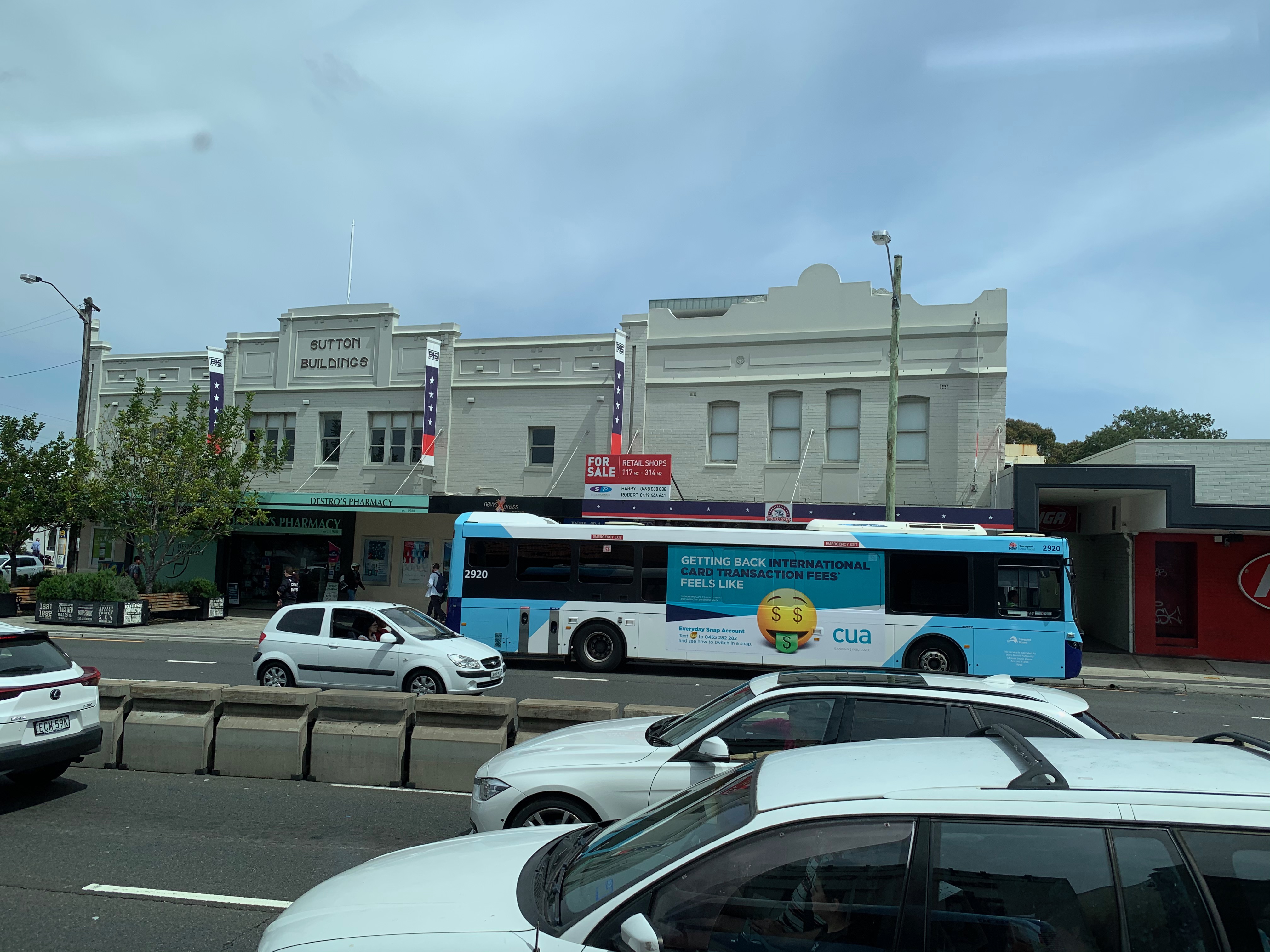 Median Wall - Drummoyne