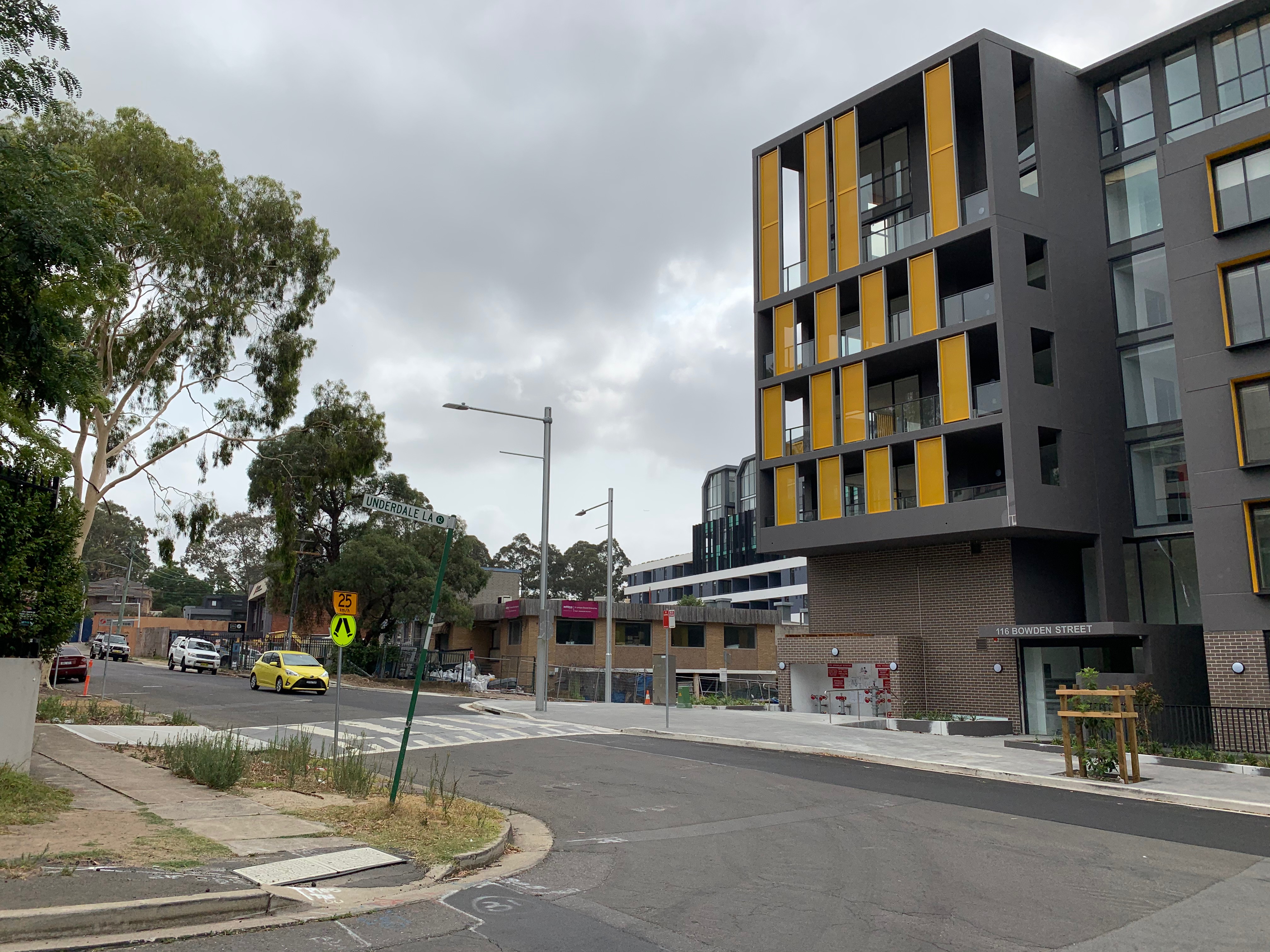 Kerb Ramp, Underdale Lane at Bowden Street, Meadowbank, Ryde.