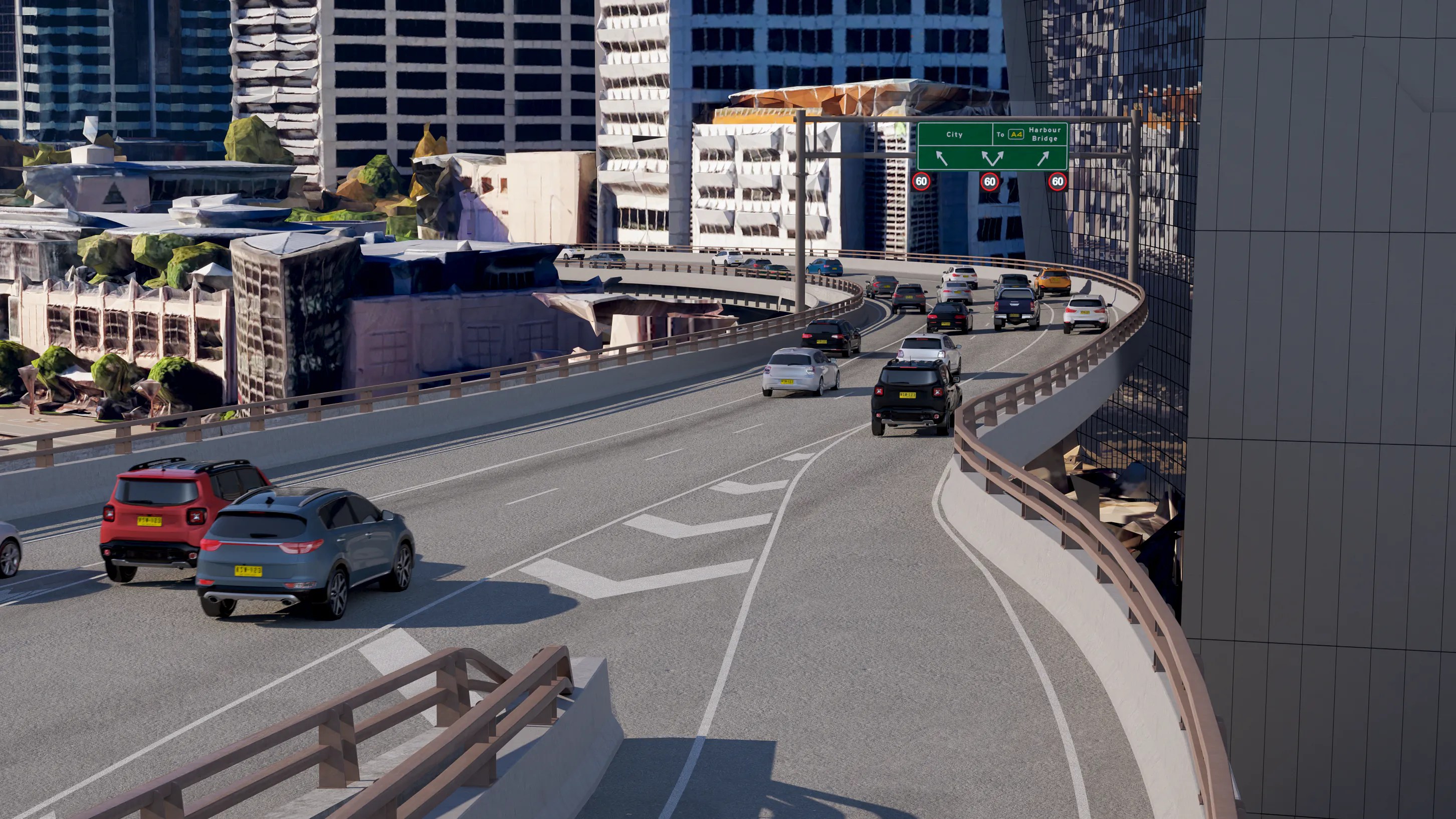 WalkSydney Western Distributor Road Network Improvements (from Anzac