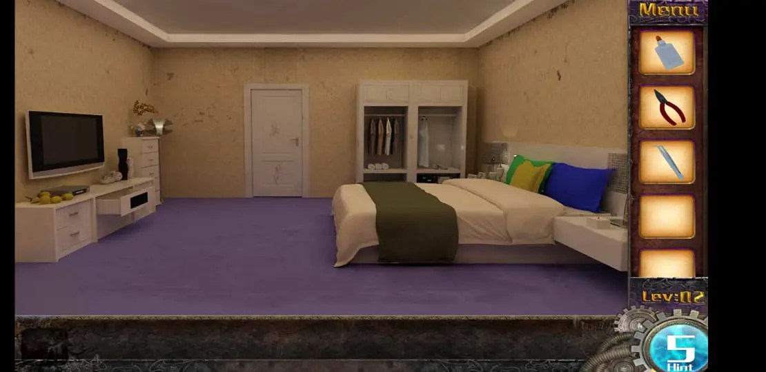 The room includes four chapters where you must find clues and solve puzzles in order to reach the next level. Escape Game 50 Rooms 3 Level 2 Walkthrough Walkthroughs Net