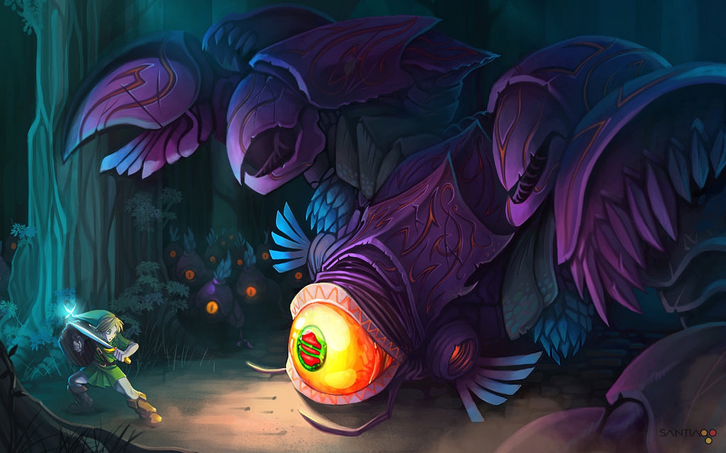 ゴーマ（ゼルダの伝説）のイメージを携帯電話に無料でダウンロード。