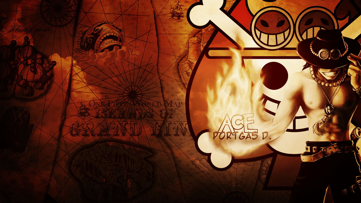 One Piece Ace Wallpapers Top Free One Piece Ace Backgrounds Wallpaperaccess