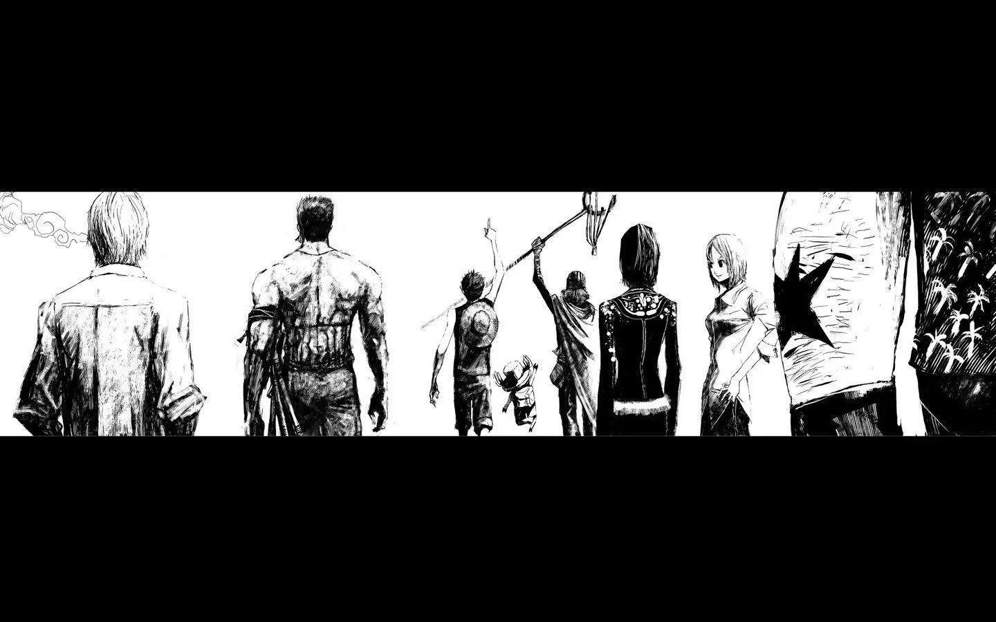 Black One Piece Wallpapers Top Free Black One Piece Backgrounds Wallpaperaccess