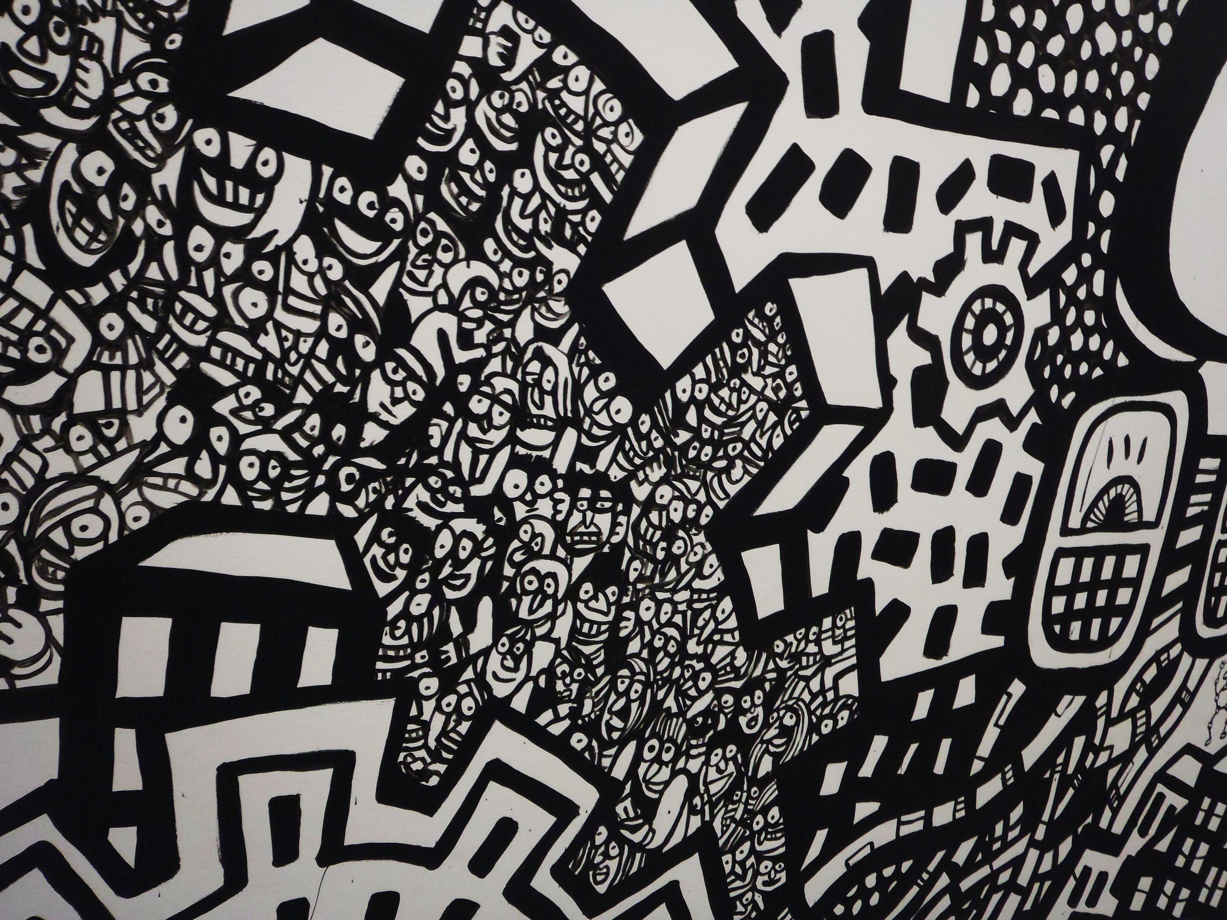 Black And White Doodle Wallpapers Top Free Black And White Doodle Backgrounds Wallpaperaccess