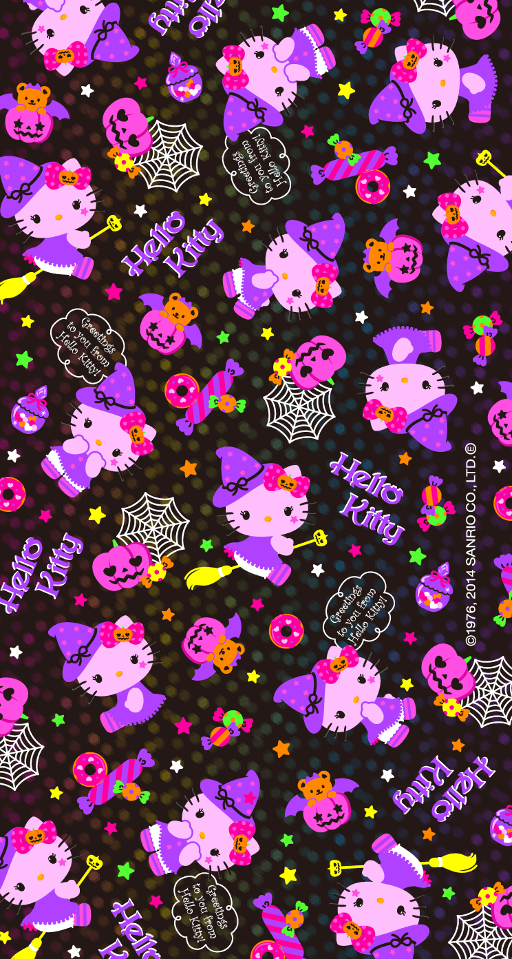 Halloween Hello Kitty Iphone Wallpapers Top Free Halloween Hello Kitty Iphone Backgrounds Wallpaperaccess