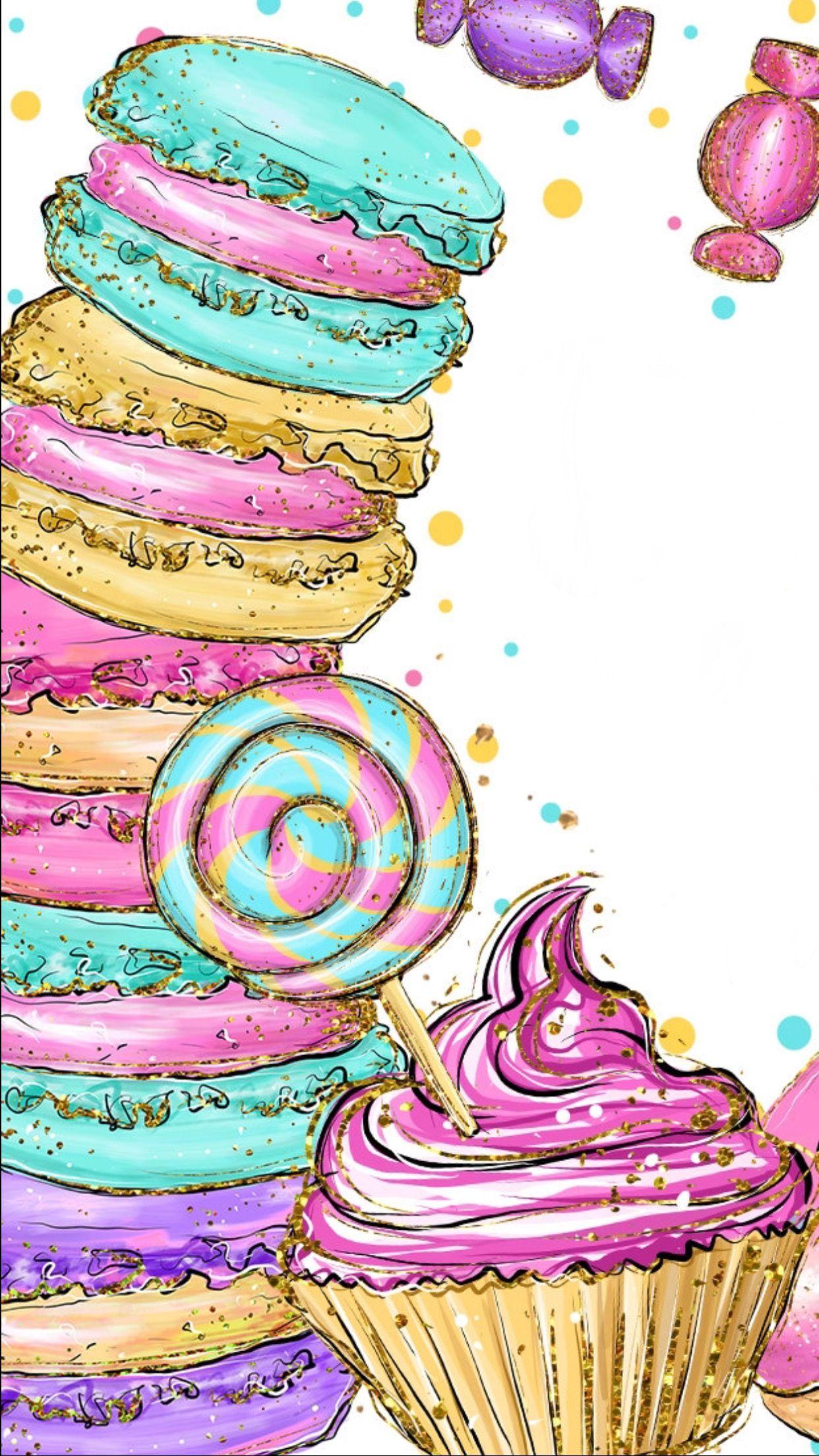 kawaii cake wallpapers top free kawaii cake backgrounds on kawaii cake wallpapers