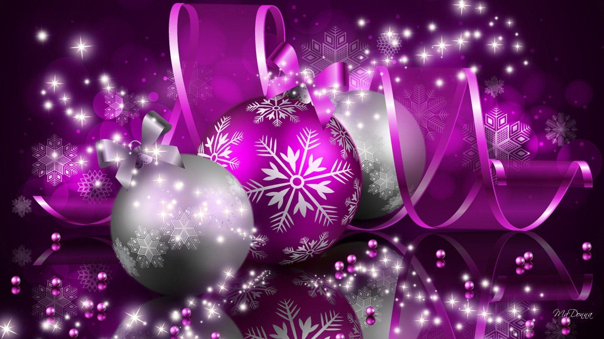 purple christmas wallpapers top free purple christmas on anime christmas ornaments wallpapers