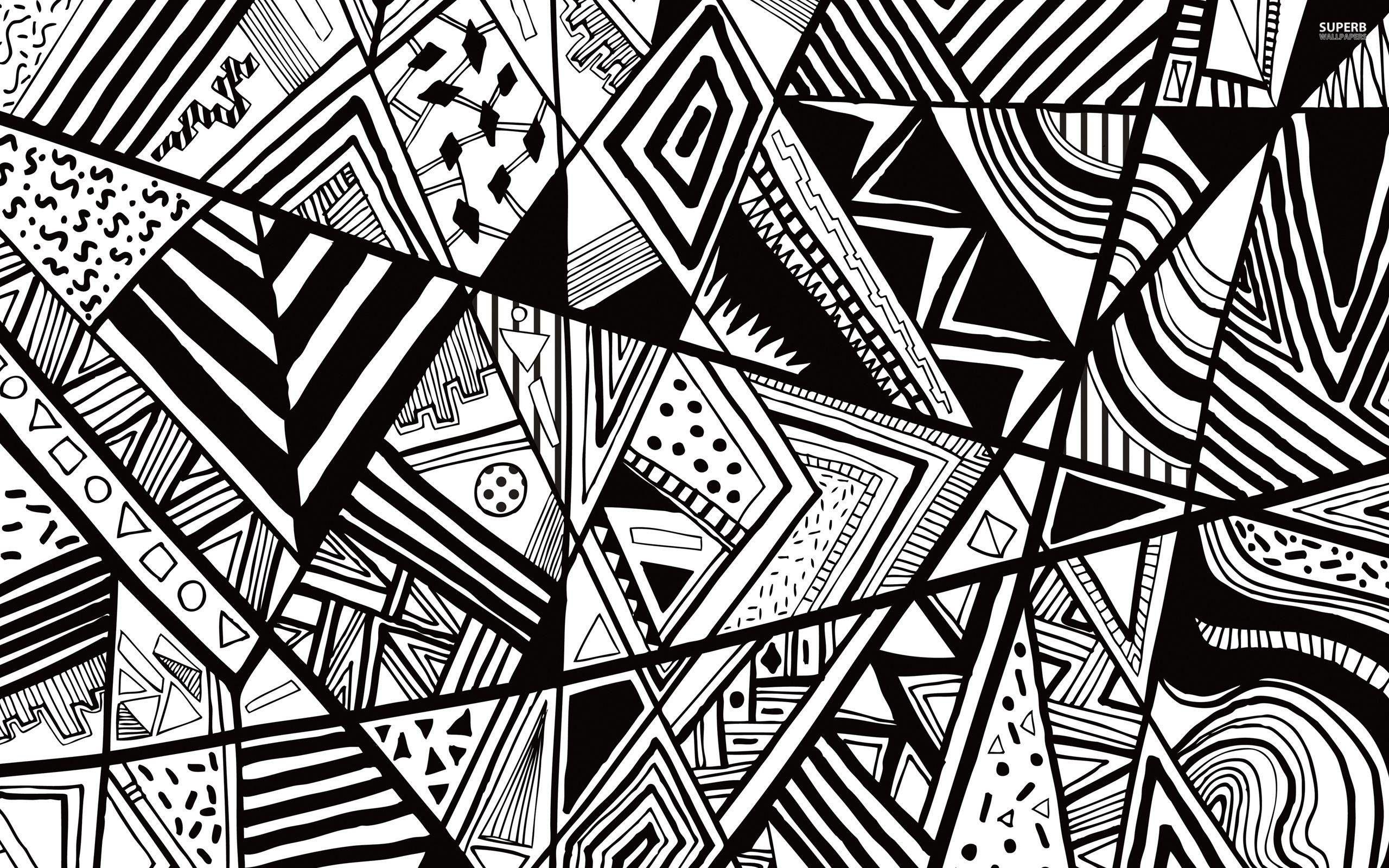 Black And White Doodle Wallpapers Top Free Black And White Doodle Backgrounds Wallpaperaccess