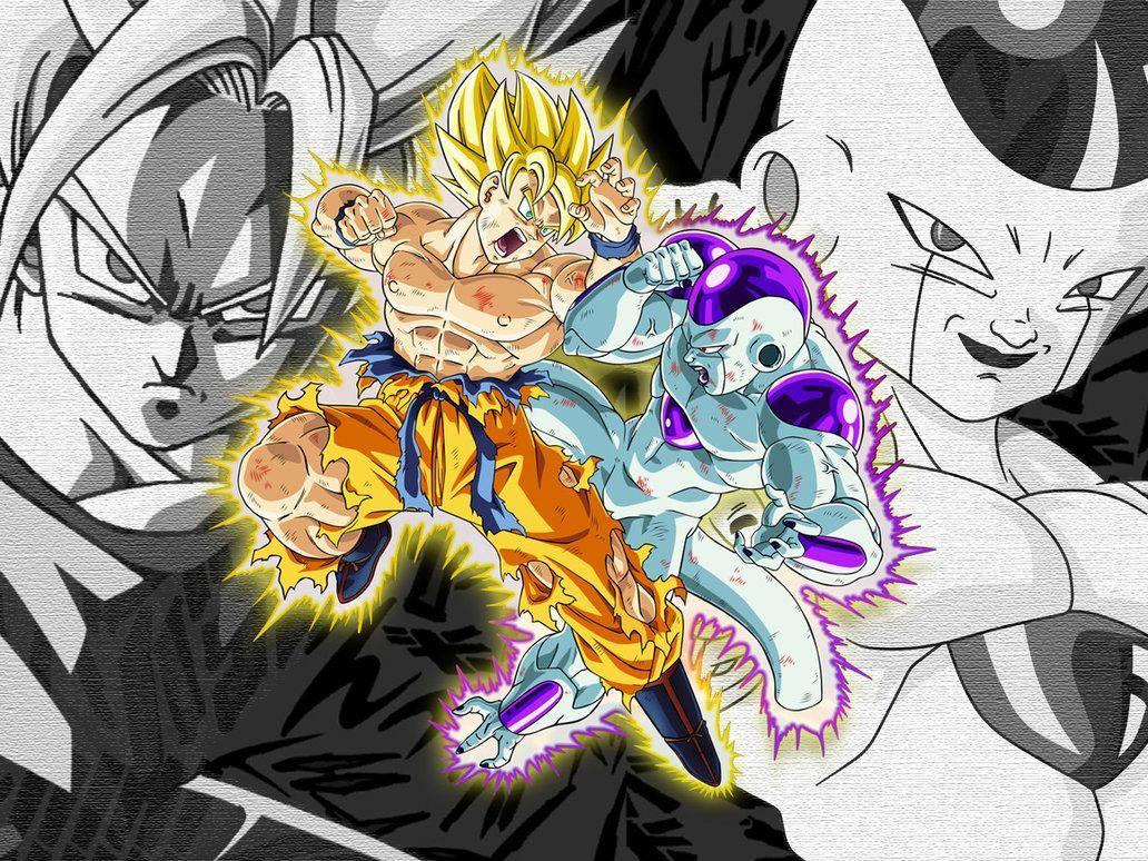 Goku vs frieza wallpapers
