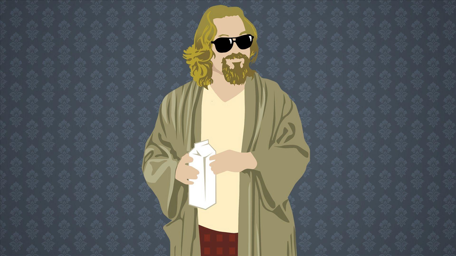 Vector, minimalism, simple background, the big lebowski, the dude . The Big Lebowski Wallpapers Top Free The Big Lebowski Backgrounds Wallpaperaccess