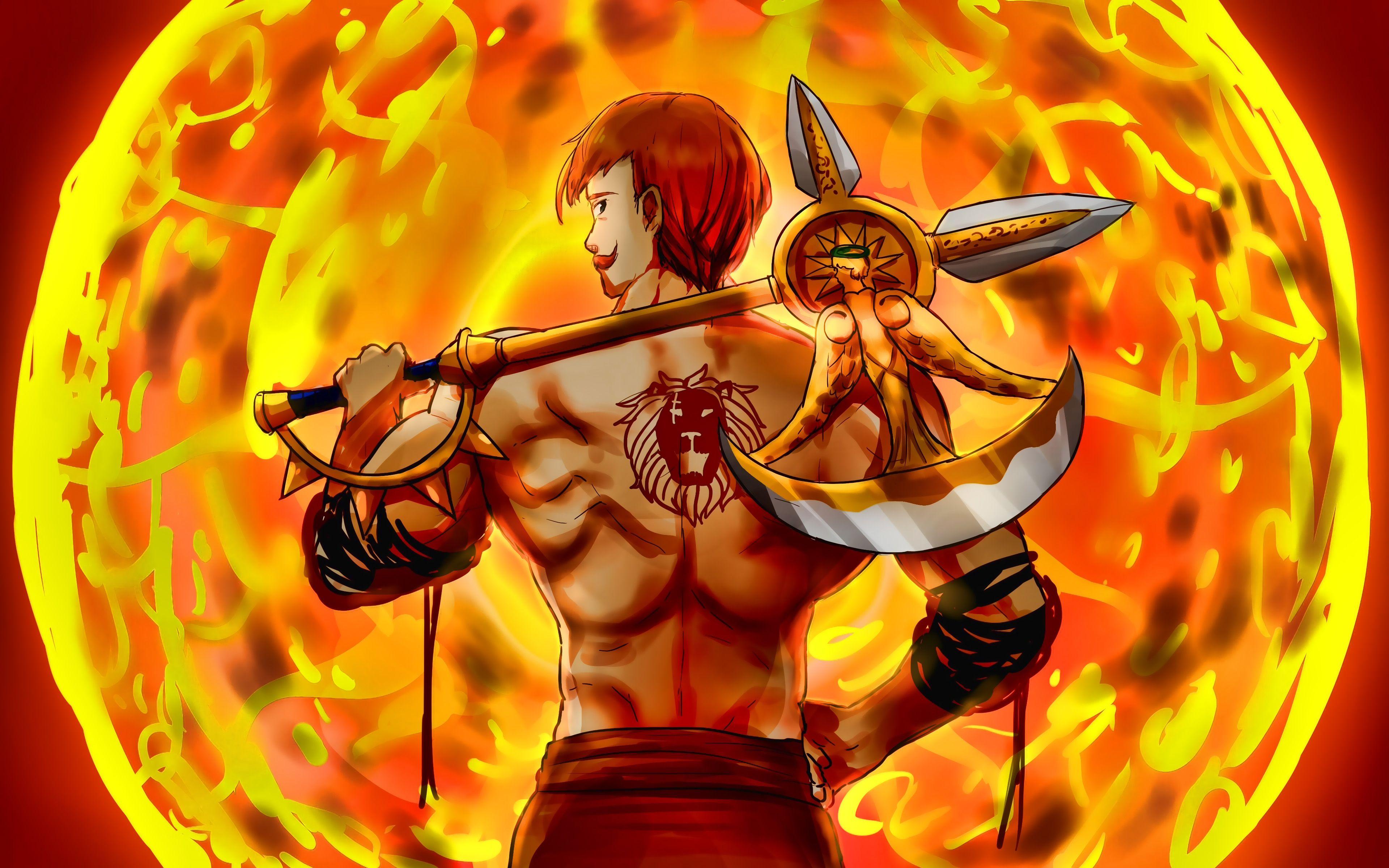 Escanor 4k 8k hd nanatsu no taizai the seven deadly s
