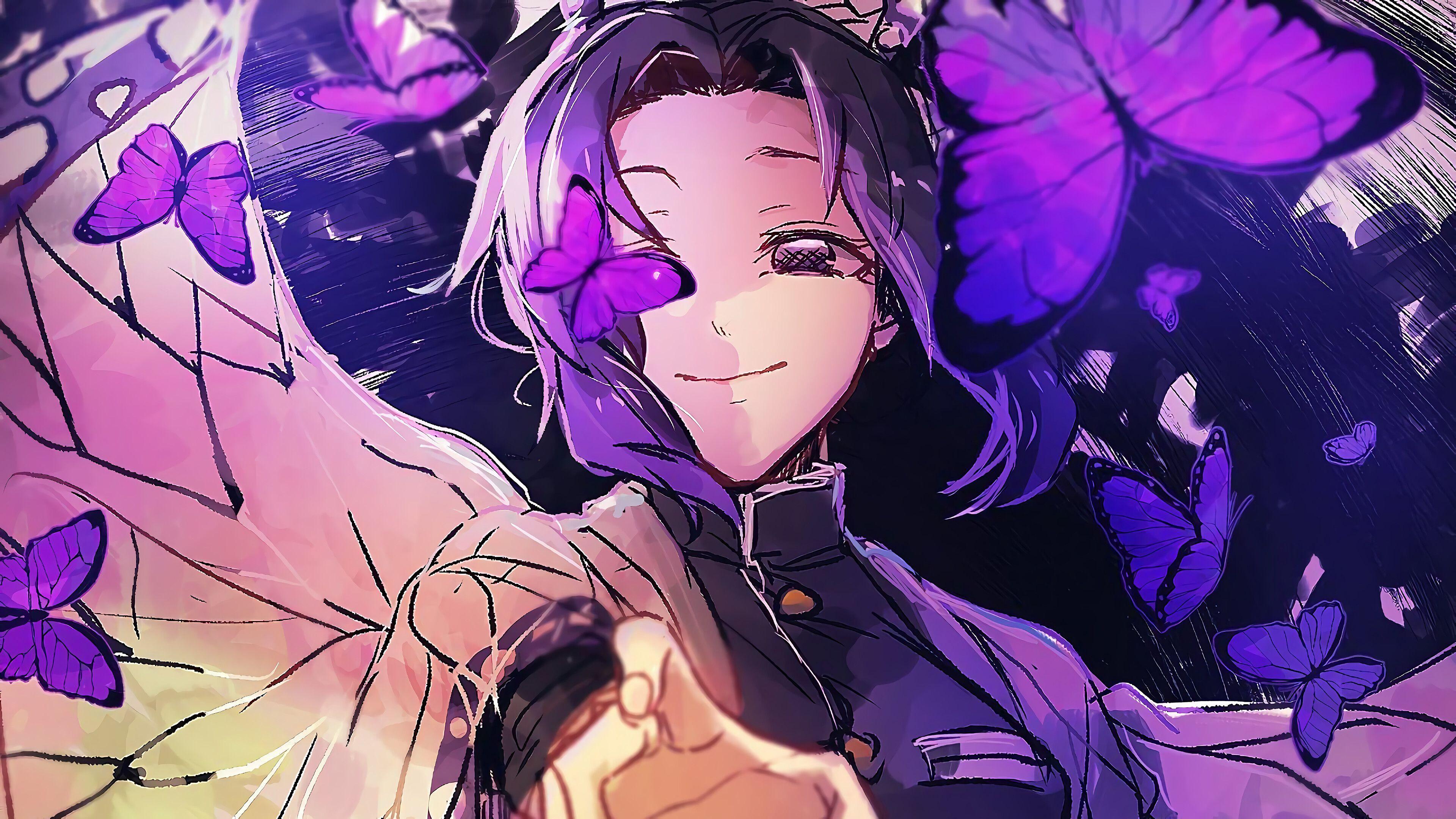Shinobu kocho (demon slayer) live wallpaper. Shinobu Kocho Wallpapers Top Free Shinobu Kocho Backgrounds Wallpaperaccess